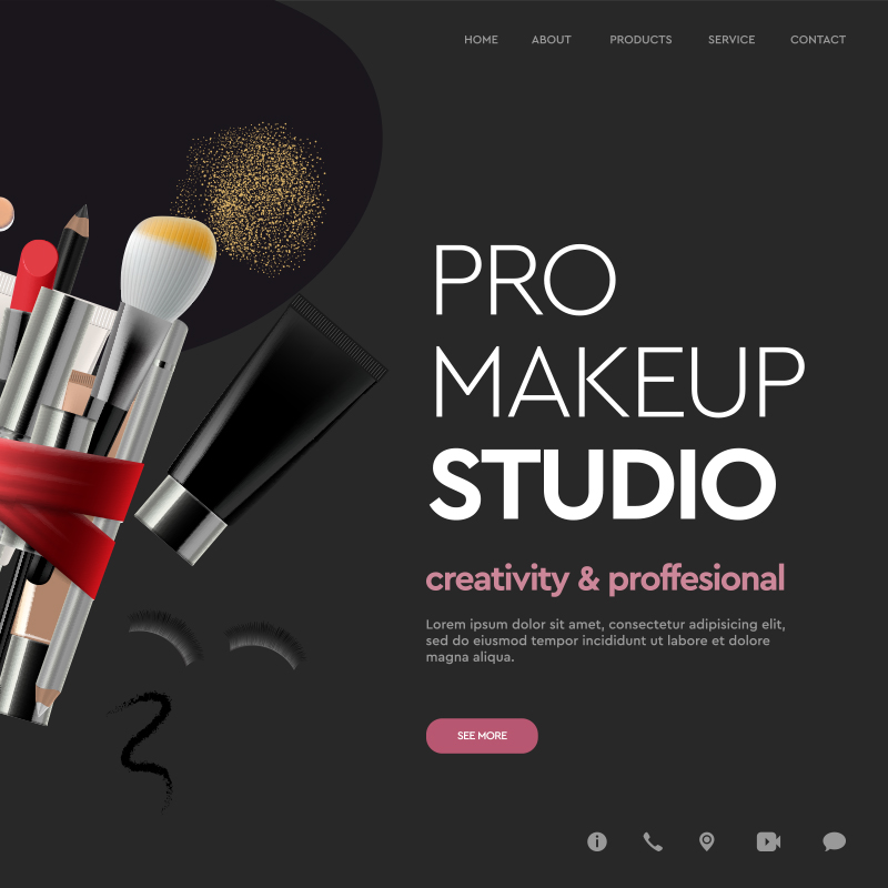 Studio Luxe Beauty - Web Design